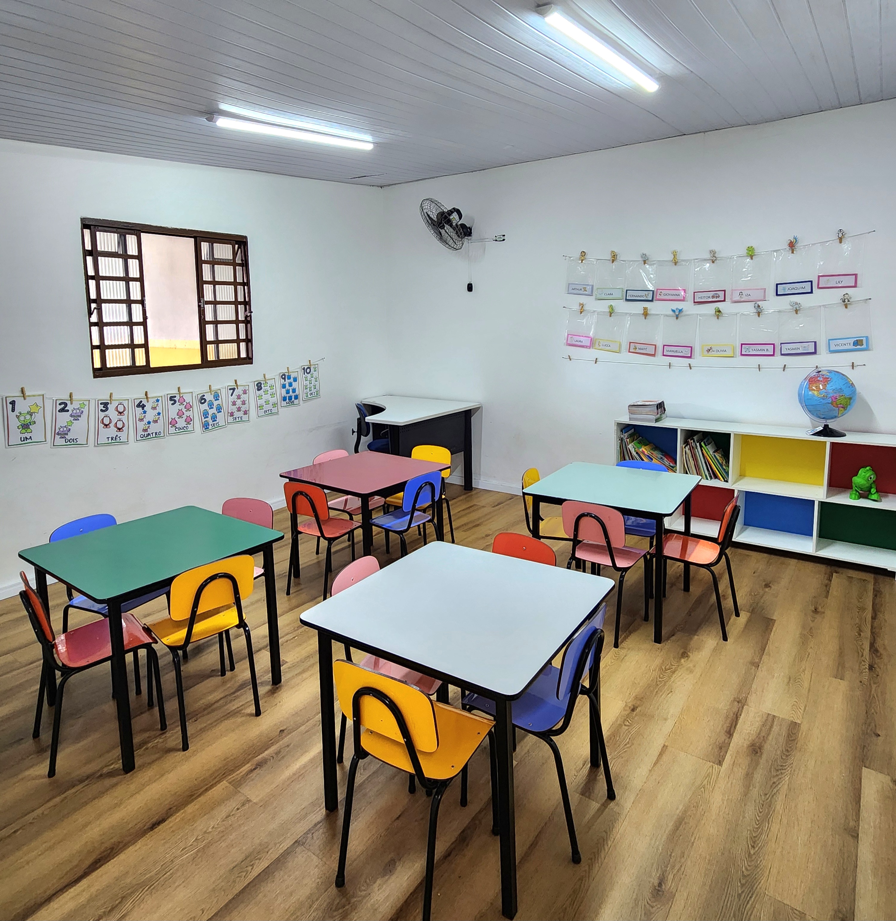Espaço pedagógico da Escola Mundo Melhor